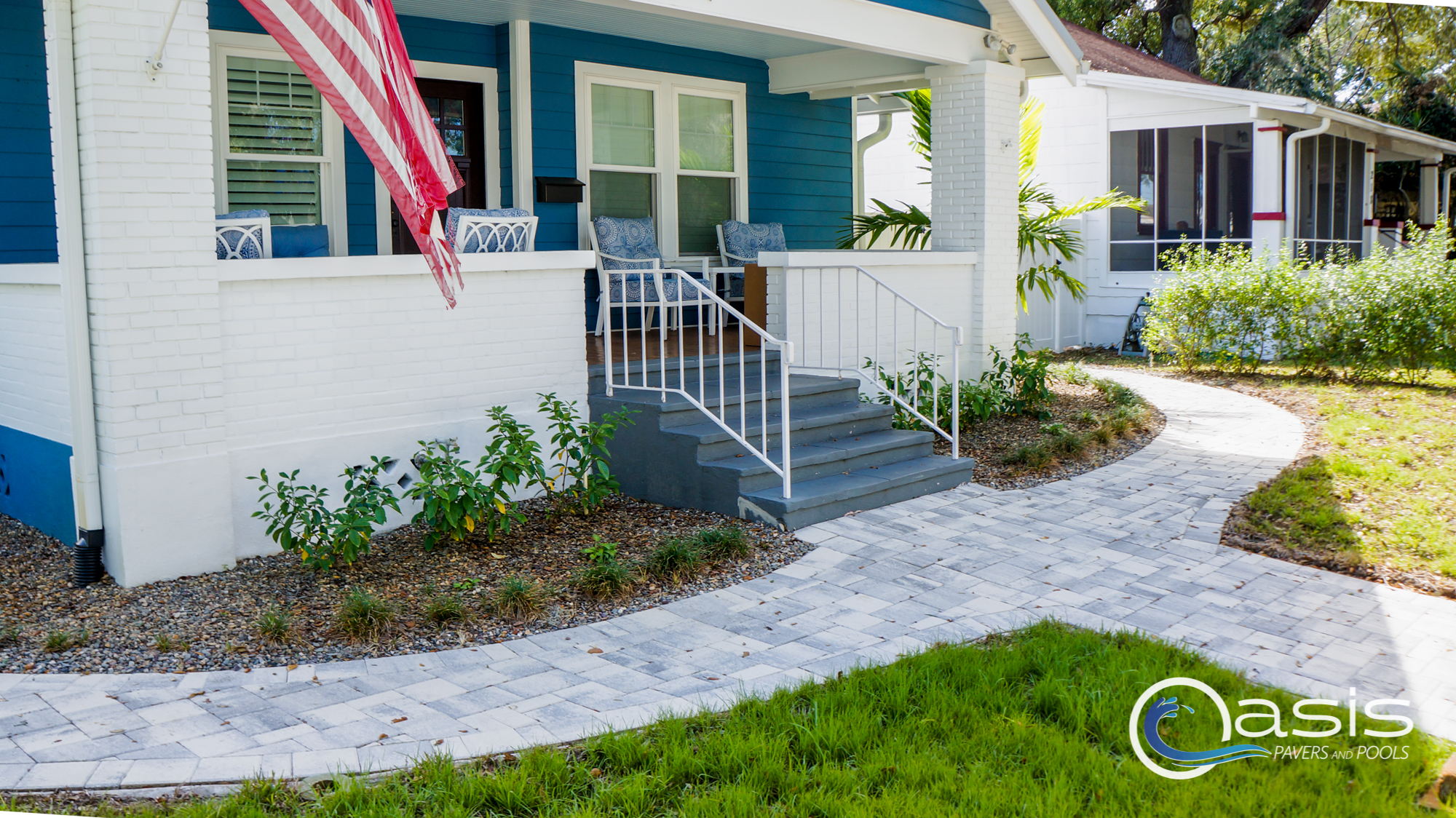 Paver Sidewalk